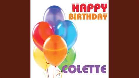 Happy Birthday Colette Youtube