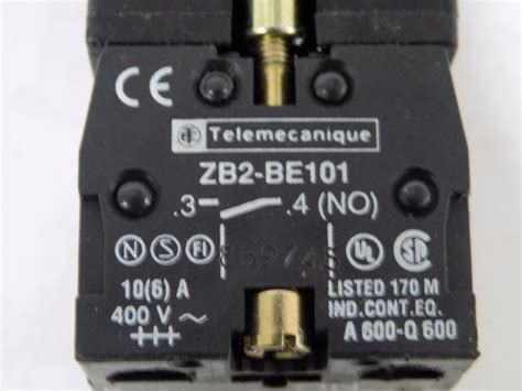 Telemecanique Green Push Button Zb2 Be101 Pzf 785901249634 Ebay