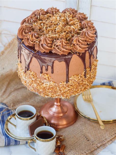 Did you know that this cake actually has nothing to do with germany? The BEST German Chocolate Cake (video) | Recipe | German ...