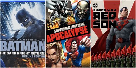 Dc 5 Best Animated Original Movies Featuring Batman And 5 Best