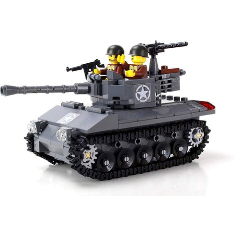 Deluxe M18 Hellcat Ww2 Tank Custom Lego Military Set The Brick Show