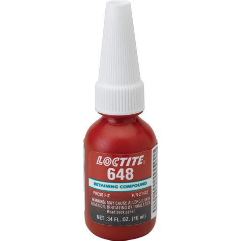 Loctite 648 High Strengthrapid Cure Retaining Compounds Scn Industrial