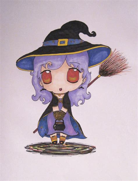 Witch Chibi By Valams On Deviantart