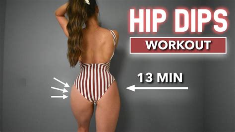 12 BEST Exercises To Reduce HIP DIPS Rounder Hips Booty Workout