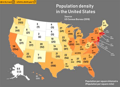 United States Population Map