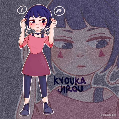 Bnha Kyouka Jirou By Lecchinoodles Redbubble