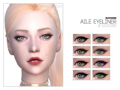 Y Aile Eyeliner The Sims 4 Catalog