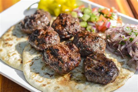 Grilled Turkish Spiced Beef Kofte Meatball Recipe The Meatwave