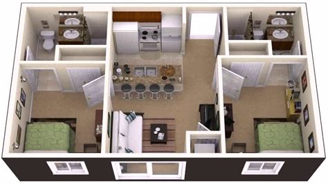 32 Important Concept 2 Bedroom House Plans With Basement Garage