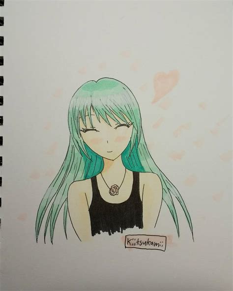 Happy Anime Girl By Kiitsukamii On Deviantart
