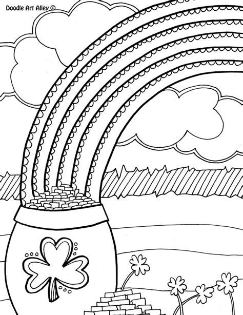 Get crafts, coloring pages, lessons, and more! 12 St. Patrick's Day Printable Coloring Pages for Adults ...