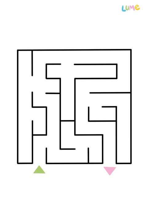 Labirintos Para Inciantes Labirintos Para Crianças Atividades De