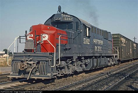 Sp 5162 Southern Pacific Railroad Alco Rsd 15 At Eugene Oregon By