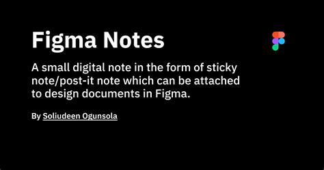 Figma Notes Figma Community