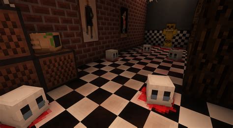 Five Nights At Freddys 1 In Vanilla Minecraft Map
