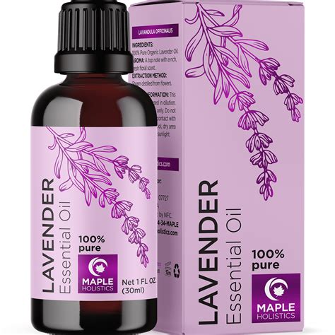 Maple Holistics Lavender Essential Oil 100 Pure 1oz