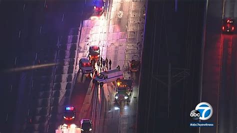 Paramount 1 Killed In Fiery Multi Vehicle Crash On 105 Freeway Chp