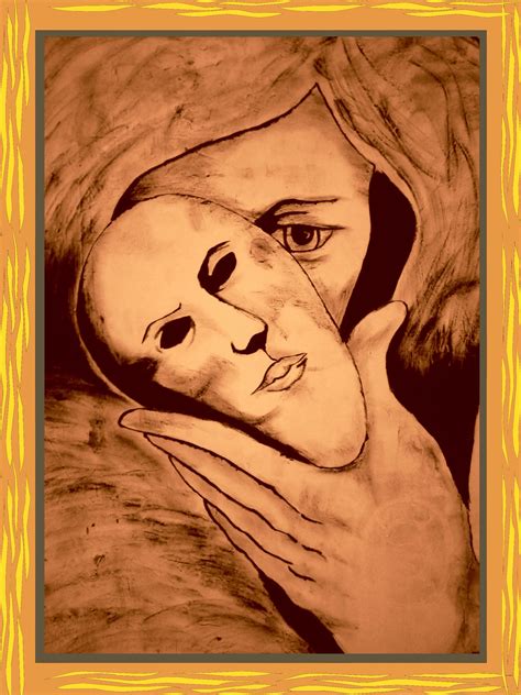 Two Face Two Faces Female Sketch Art Too Faced Art Background Kunst Performing Arts Art