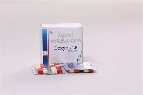 Doxytis Lb Doxycycline Lactic Acid Bacillus 60 Million Spores