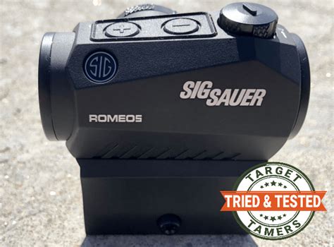 Sig Sauer Romeo Review Range Test X Red Dot Sight