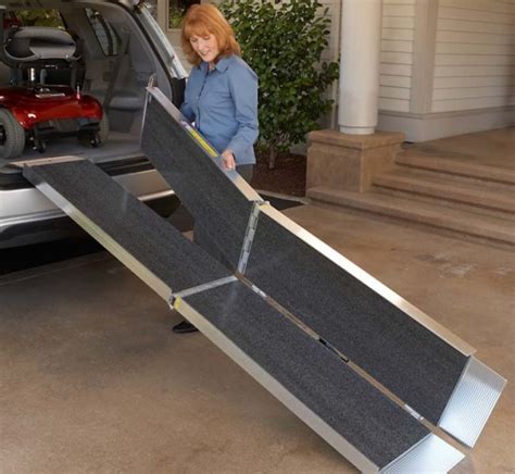 Ez Access Suitcase Trifold Advantage Series 10 Foot Ramp Folding Ramp