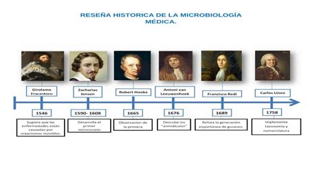 Reseña Historica De La Microbiología Médica Línea Del Tiempo Pdf