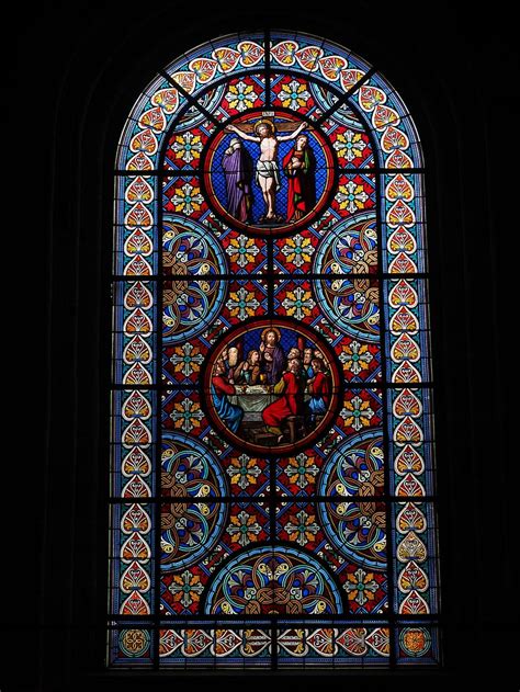 Hd Wallpaper Stained Glass Window Christ Basel Cathedral Münster
