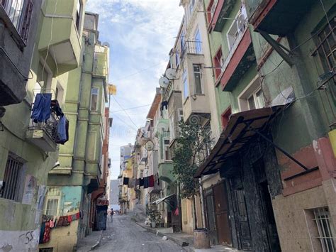 Barrio Pobre De Estambul Imagen De Archivo Imagen De Recorrido 214539901