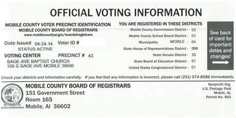 Recently Receive A Voter Registration Card Here S What You Need To Know Al Com