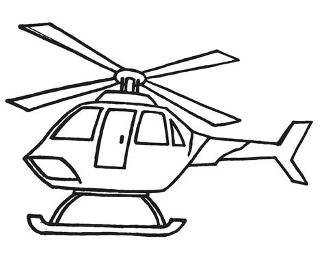 Fise de Colorat cu Imagine Cu Elicopter Descărcați imprimați sau colorați online gratuit