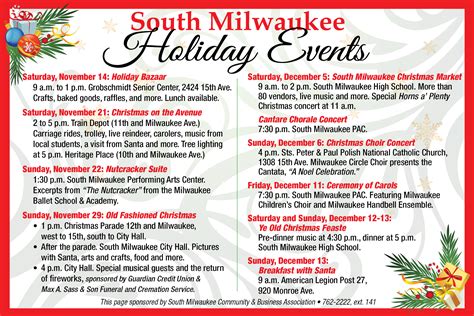 12 Days Of South Milwaukee Christmas South Milwaukee Blog
