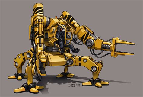 Aka The Lifter From Aliens Robot Concept Art Mech Robots Concept