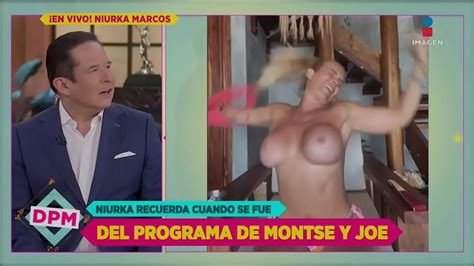 Niurka Marcos Muestra Sus Chichotas En La Tv De México