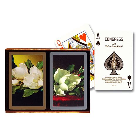 Get matched by skill to other live players Congress Southern Charm Standard Index Bridge Playing Cards - 2 Deck Set - Walmart.com - Walmart.com