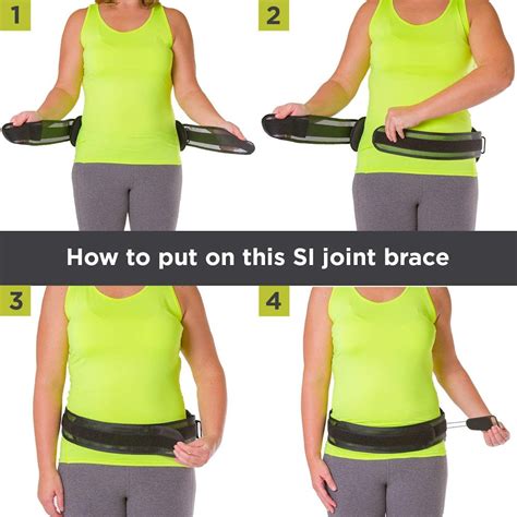 How Long Should You Wear A Sacroiliac Belt Belt Poster