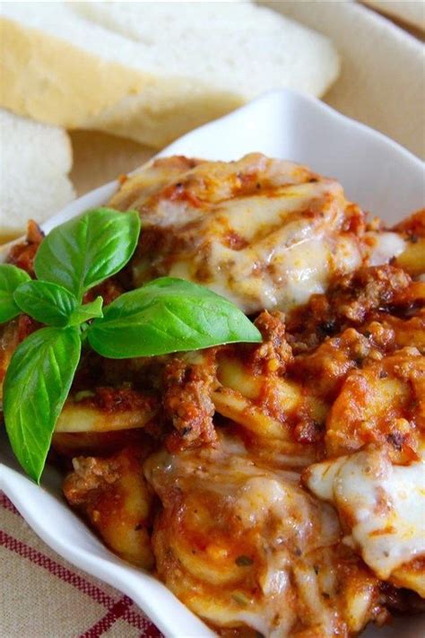 In a large skillet brown the beef completely and drain off any remaining fat. Randy's Slow Cooker Ravioli Lasagna | Recipe in 2020 ...