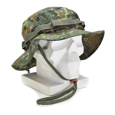 Mil Tec Brand Military Style Ripstop Boonie Hat Lightweight Flecktarn Army Cap 2010 Picclick