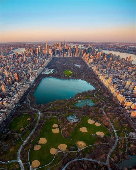 Travel Vacations Nature On Instagram “central Park Aerial View New