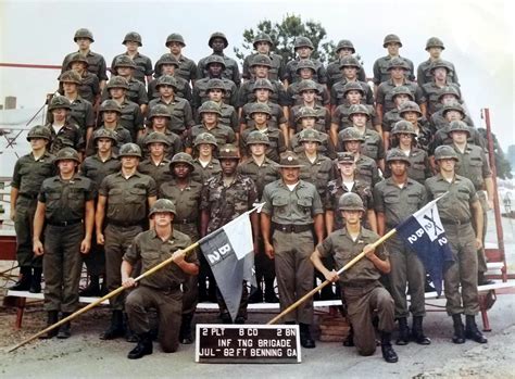 Fort Benning Ga 1982fort Benningb 22nd Platoon The Military