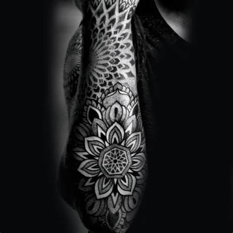 70 Mandala Tattoo Designs For Men Symbolic Ink Ideas