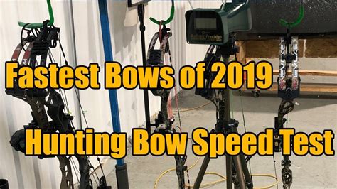 Fastest Bows Of 2019 Bowtech Vs Obsession Vs Mathews Vs Hoyt Vs
