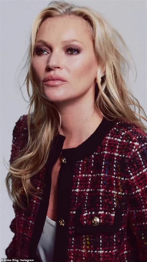 Kate Moss 49 Is A Wrinkle Free Beauty As She Shows Off Her Slender
