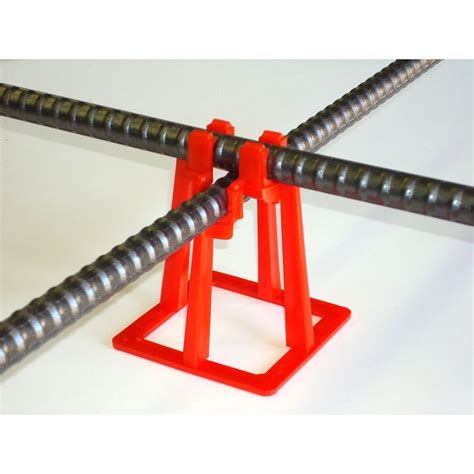 Rebar Chair 100 Pack Concrete Support Holder System Strong Flexible