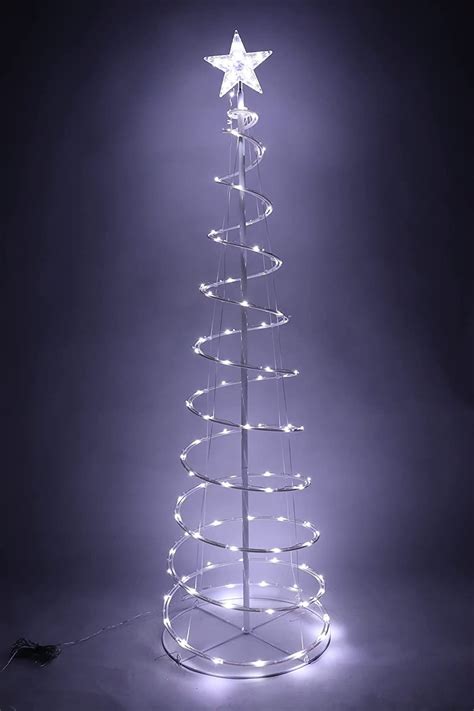 5ft Lighted Spiral Christmas Tree With 100 Led Spiral Christmas Tree