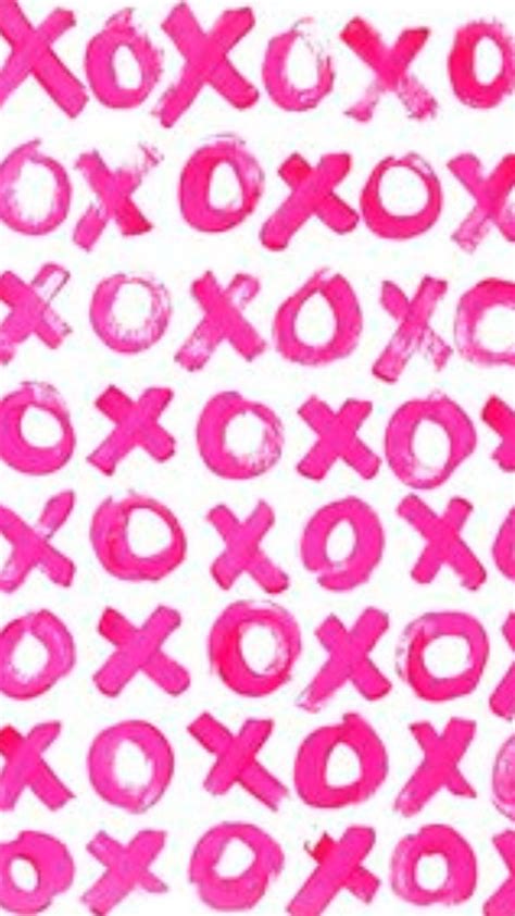preppy pink xoxo phone wallpaper in 2022 phone wallpaper xoxo novelty