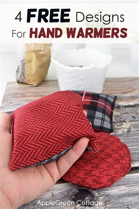 Diy Hand Warmers 4 Free Designs Applegreen Cottage Diy Hand