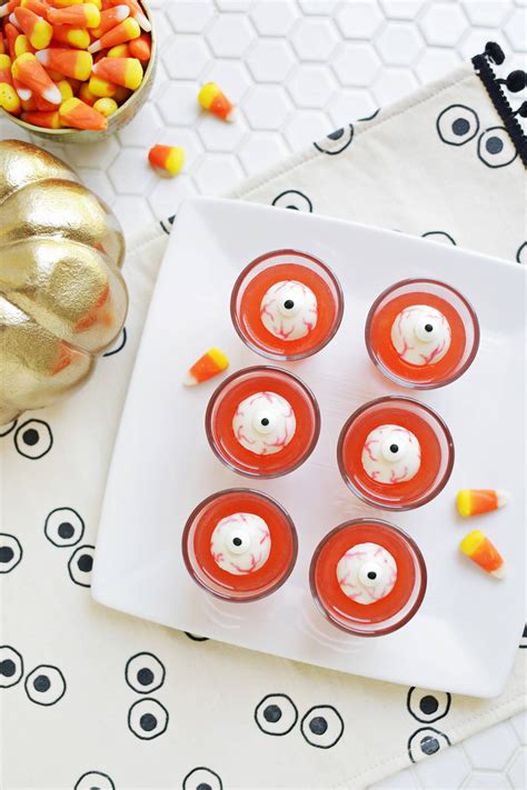 Spooky Eyeball Jello Shots A Beautiful Mess