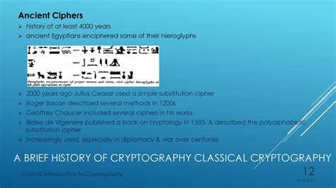 Cis 4930 Introduction To Cryptography Ppt Download