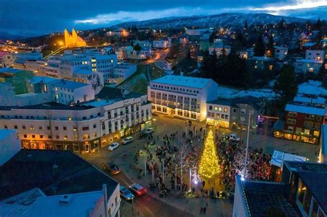 Christmas Tree Visit Akureyri