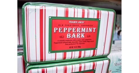 trader joe s peppermint bark 10 best holiday ts from trader joe s 2020 popsugar food